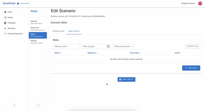 Importing a well-entry plan video preview